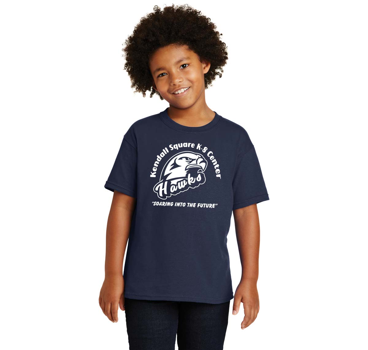 YOUTH) KSK8 Elementary Spirit T-Shirt, with Printed Logo