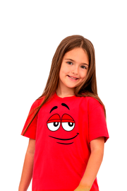 Halloween Costume Shirt, Chocolate  Faces Candy Group M