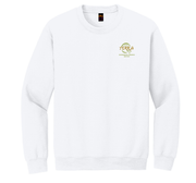 Terra Environmental Crewneck Sweatshirt, with Embroidered Logo, white Color