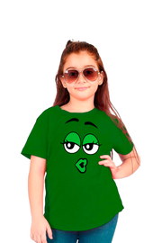 Halloween Costume Shirt, Chocolate  Faces Candy Group M