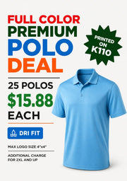 Premium Polo Deal – 25 for $18 Each
