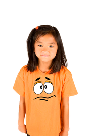 Halloween Costume Shirt, Chocolate  Faces Candy Group M