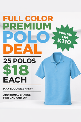 Premium Polo Deal – 25 for $18 Each