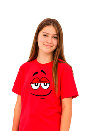 Halloween Costume Shirt, Chocolate  Faces Candy Group M