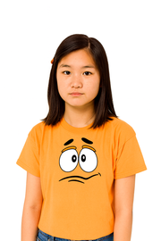 Halloween Costume Shirt, Chocolate  Faces Candy Group M