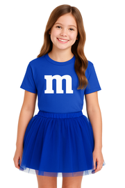 Halloween Costume Shirt, M Chocolate