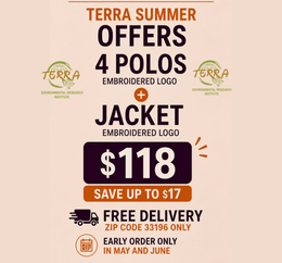 Terra Summer Offers Pre-Sale ( 4 Polos + 1 Jacket  )