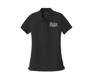 SDMS Women Staff Uniform, Dry UV Micro-mesh Polo with Panther Embroidered Logo