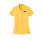 SDMS Women Staff Uniform, Dry UV Micro-mesh Polo with Panther Embroidered Logo