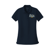 SDMS Women Staff Uniform, Dry UV Micro-mesh Polo with Panther Embroidered Logo