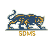 SDMS Men's Staff Uniform, Dry UV Micro-mesh Polo with Panther Embroidered Logo