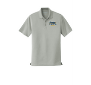 SDMS Men's Staff Uniform, Dry UV Micro-mesh Polo with Panther Embroidered Logo