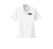SDMS Men's Staff Uniform, Dry UV Micro-mesh Polo with Panther Embroidered Logo