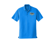 SDMS Men's Staff Uniform, Dry UV Micro-mesh Polo with Panther Embroidered Logo
