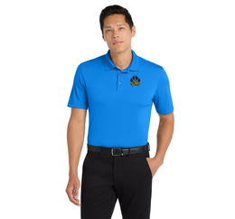SDMS Men's Staff Uniform, Dry UV Micro-mesh Polo with Paw Embroidered Logo