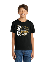 8th Grade South Dade Middle Spirit T-Shirt, with Printed Logo, Black Color