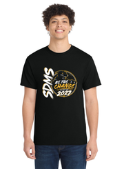 8th Grade South Dade Middle Spirit T-Shirt, with Printed Logo, Black Color