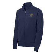 Terra Environmental Full-Zip Jacket, with Embroidered Logo, Navy Blue Color