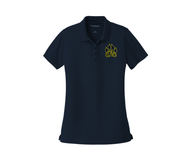 SDMS Women Staff Uniform, Dry UV Micro-mesh Polo with Paw Embroidered Logo