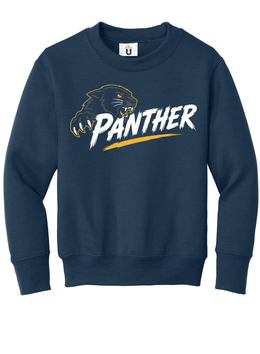 NEW SDMS CREWNECK, 4th & 5th Grade with printed Logo, Navy Blue Color
