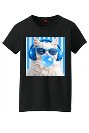 Bubblegum Cat Graphic Tee Honguito Trends Collection
