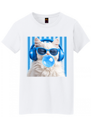 Bubblegum Cat Graphic Tee Honguito Trends Collection
