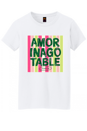 Amor Inagotable Graphic Tee Honguito Trends Collection.