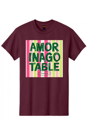 Amor Inagotable Graphic Tee Honguito Trends Collection.