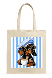 Coffee Dog Graphic Tee Honguito Trends Collection.