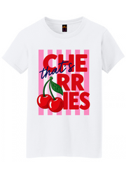 Cherries Graphic Tee Honguito Trends Collection.
