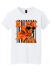Iconic Dog Graphic Tee Honguito Trends Collection.