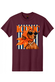 Iconic Dog Graphic Tee Honguito Trends Collection.