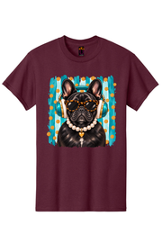 Cool Frenchie Graphic Tee Honguito Trends Collection.
