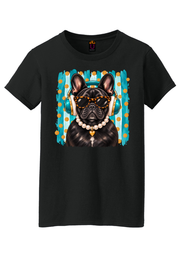 Cool Frenchie Graphic Tee Honguito Trends Collection.