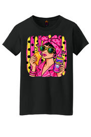 Glamorosa Empanada Graphic Tee Honguito Trends Collection.