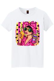 Glamorosa Empanada Graphic Tee Honguito Trends Collection.