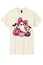 Girly Ghost Graphic Tee Honguito Seasonal Collection.
