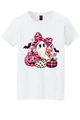 Girly Ghost Graphic Tee Honguito Seasonal Collection.