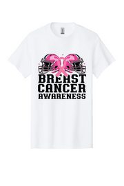 Breast Cancer Awareness Football Tee
