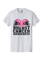 Breast Cancer Awareness Football Tee