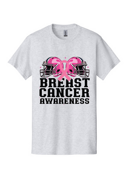 Breast Cancer Awareness Football Tee