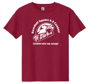 Honguito-5000B-T-Shirt-Burgundry-and-White-Logo-Youth-1_6a43c56f-cf4e-4fc5-b095-0da1b2665dcc