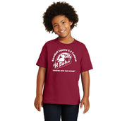 Honguito-5000B-T-Shirt-Burgundry-and-White-Logo-Youth-Child_565d0441-d17c-4dc6-9e16-1ddebe7e72e7