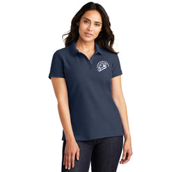 KSK8 Women Staff Uniform, Core Classic Pique Polo with Embroidered Logo