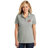(ADULT) KSK8 Women Staff Uniform, Dry UV Micro-mesh Polo with Embroidered Logo
