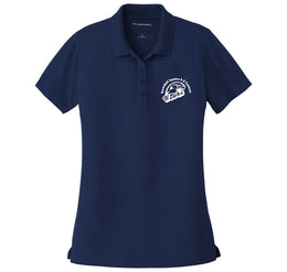 (ADULT) KSK8 Women Staff Uniform, Dry UV Micro-mesh Polo with Embroidered Logo