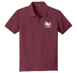 Honguito-Y100-Port-Autority-Polo-Shirt-Pique-Burgundry-YOUTH-1