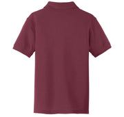 Honguito-Y100-Port-Autority-Polo-Shirt-Pique-Burgundry-YOUTH-2