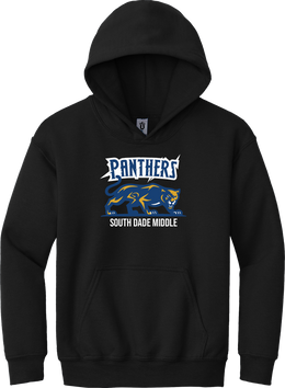 MIDDLE ONLY (ADULT) Hooded Sweatshirt, 6th, 7th & 8th Grade with printed Logo, Black Color