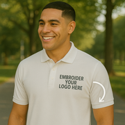 Custom Embroidered Performance Polo Shirt